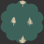 Treeline Pine in Canvas