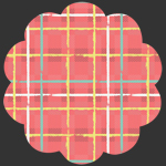 Electric Watermelon Plaid