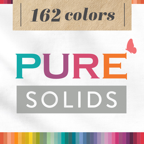 PURE Solids Full Collection, PEFULL10, PURE Solids, Art Gallery Fabrics