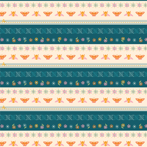 Flutter bound binmrg55 marigold art gallery fabrics