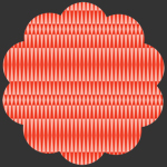 Carnival Stripe Flame