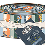 Happy Camper- Strips Roll Fabric Wonders