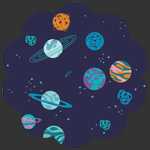 Planetary Parade Fun in Flannel