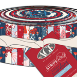 Bloomin Americana - Strips Roll Fabric Wonders