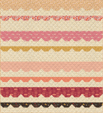 Sweet Scallops Quilt KIT