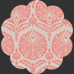 Coquille Damask Coral