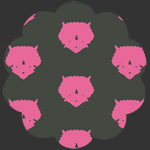 Triceratops Pink