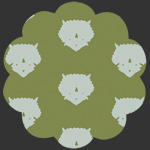 Triceratops Olive